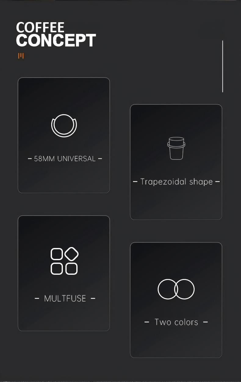 Best Coffee Dosing Cup for Espresso - Inverted Aroma Cup 51/53/58mm Under $10 - COFFEECONCEPT