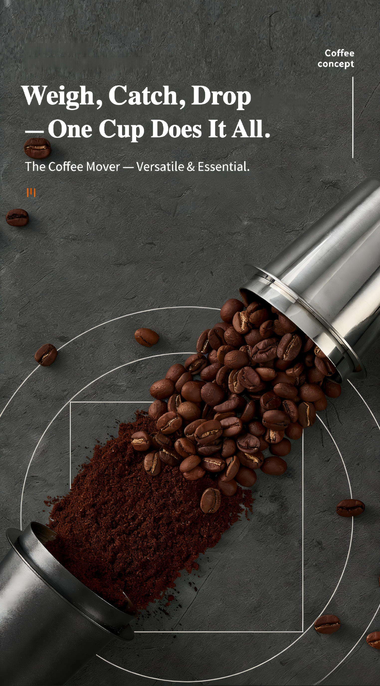 Best Coffee Dosing Cup for Espresso - Inverted Aroma Cup 51/53/58mm Under $10 - COFFEECONCEPT