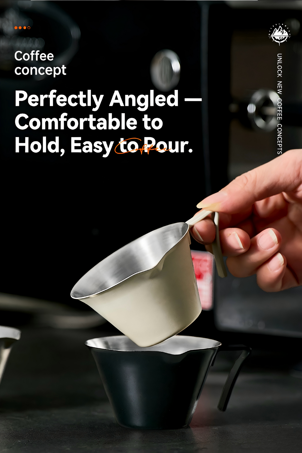 Best Espresso Shot Glass with Measurement Scale - Volca - view 5 | COFFEECONCEPT