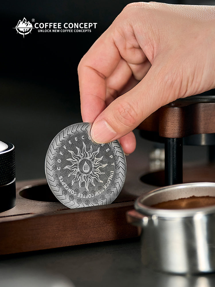 【COFFEE CONCEPT】58mm Precision Double Layer Espresso Filter Basket 18g/22g