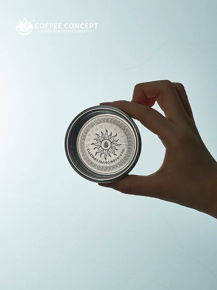【COFFEE CONCEPT】58mm Precision Double Layer Espresso Filter Basket 18g/22g