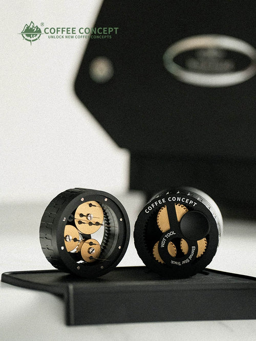 【COFFEE CONCEPT】Black Myth Planetary Gear Rotary Pin Powderer Powder Loose Powder Espresso Appliance