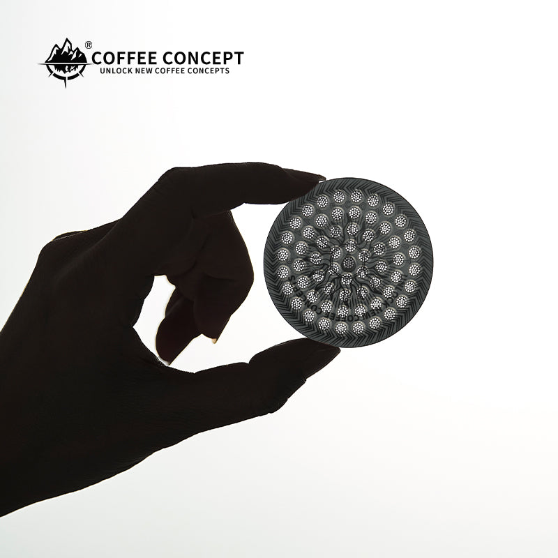 【COFFEE CONCEPT】58mm Precision Double Layer Espresso Filter Basket 18g/22g