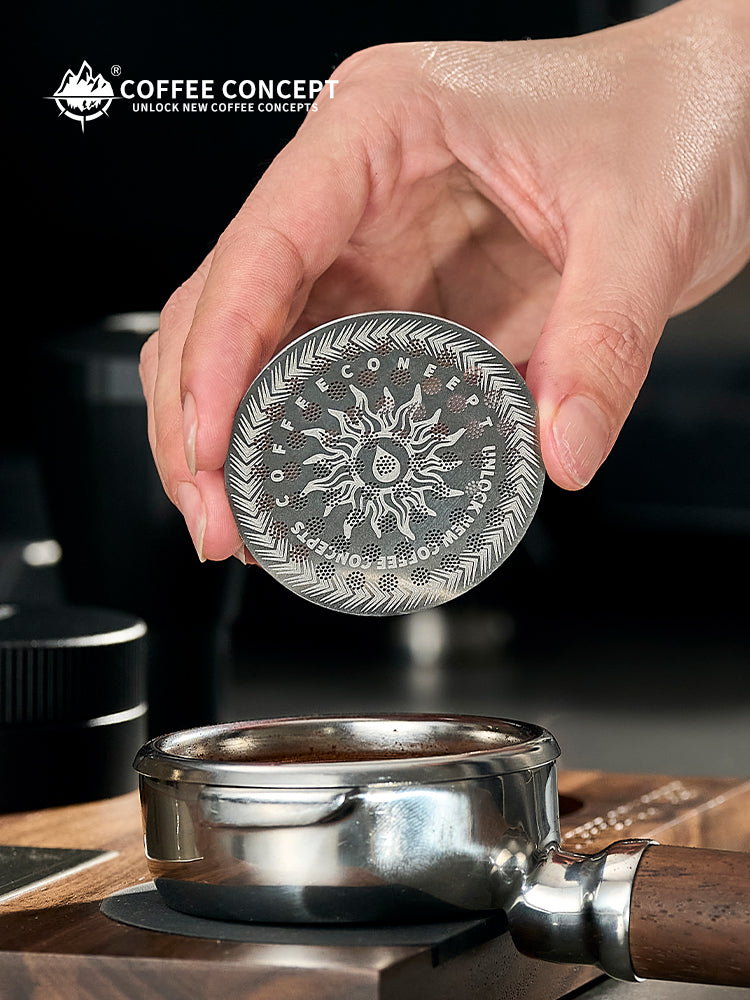 【COFFEE CONCEPT】58mm Precision Double Layer Espresso Filter Basket 18g/22g